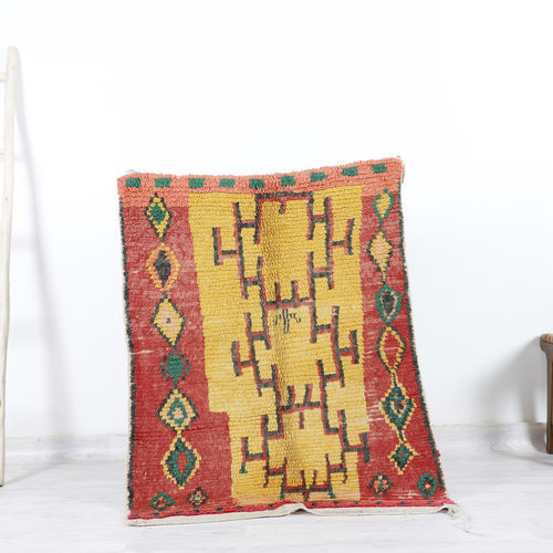 Tappeto vintage - 64-1-3-2-5-6-15-5-2-1-2 - MUSMUS RUGS - a motivi / rettangolare / tessuto a mano