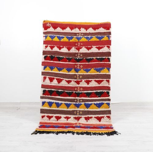 Tappeto vintage - 64-1-3-2 - MUSMUS RUGS - a motivi / rettangolare / tessuto a mano