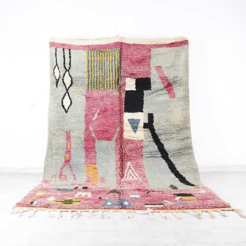 Tappeto contemporaneo - 83-4-4-1 - MUSMUS RUGS - a motivi / rettangolare / tessuto a mano