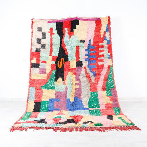 Tappeto contemporaneo - 83-1 - MUSMUS RUGS - a motivi / rettangolare / tessuto a mano