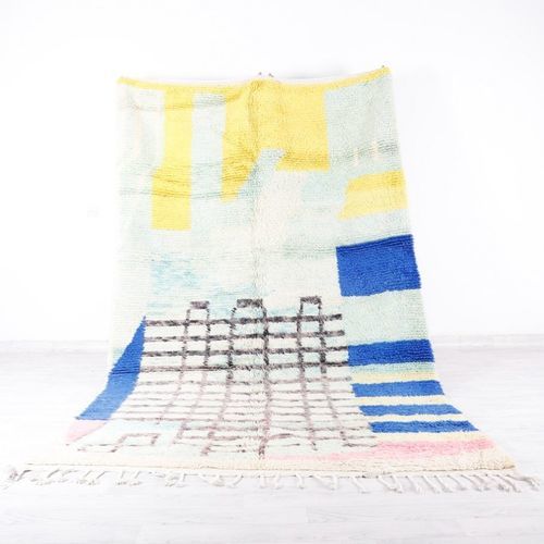 Tappeto contemporaneo - 83-2 - MUSMUS RUGS - a motivi / rettangolare / tessuto a mano