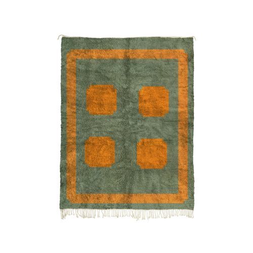 Tappeto contemporaneo - MUSMUS RUGS - a motivi / rettangolare / tessuto a mano