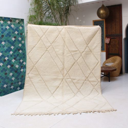 Tappeto contemporaneo - Authentic beni ourain - MUSMUS RUGS - a motivi / in lana / rettangolare