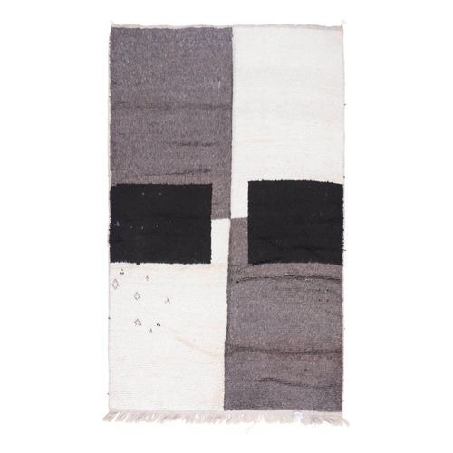 Tappeto contemporaneo - Undyed Natural - MUSMUS RUGS - a motivi / in lana / rettangolare