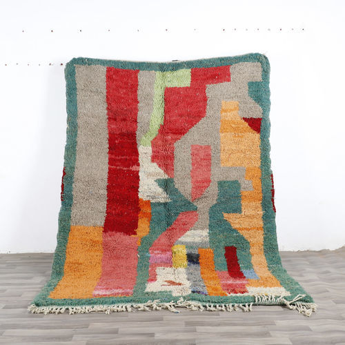 Tappeto contemporaneo - colorful abstract - MUSMUS RUGS - a motivi / in lana / rettangolare