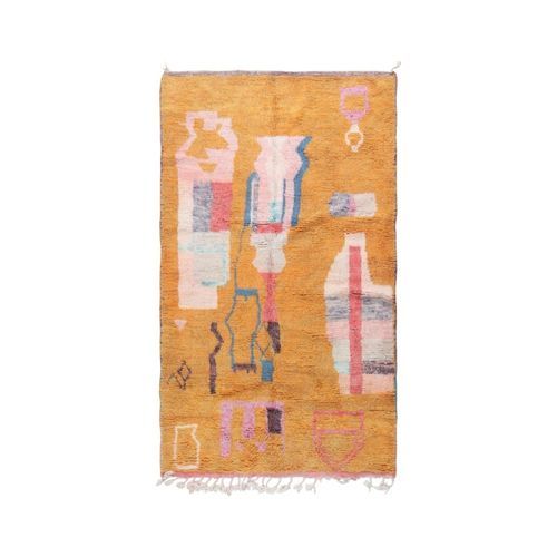 Tappeto contemporaneo - colorful abstract - MUSMUS RUGS - a motivi / in lana / rettangolare