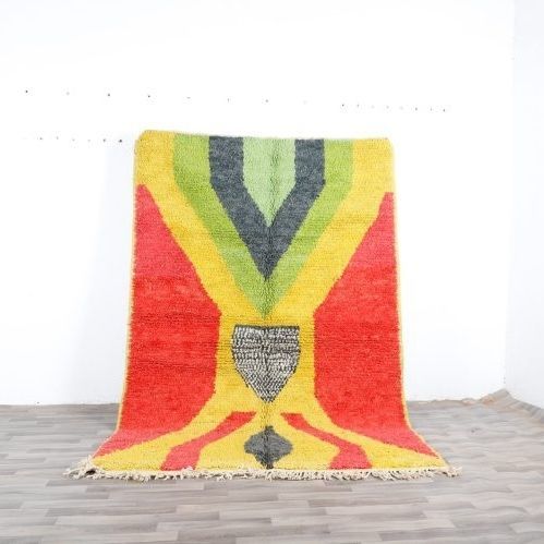 Tappeto contemporaneo - Colurful abstract area  - MUSMUS RUGS - a motivi / in lana / rettangolare