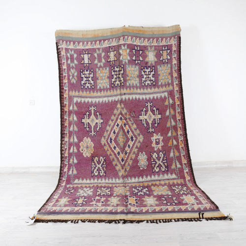 Tappeto vintage - 64-1-3-2-5-6-15-5-1 - MUSMUS RUGS - a motivi / in lana / rettangolare