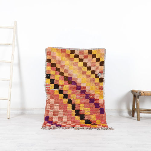 Tappeto vintage - 64-1-3-2-5-6-15-5-2-1-1 - MUSMUS RUGS - a motivi / in lana / rettangolare