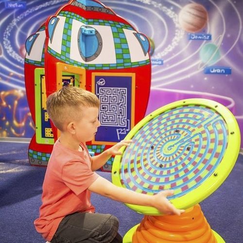 Pannello per attività ludiche con ruota - SPI Global Play - educativo
