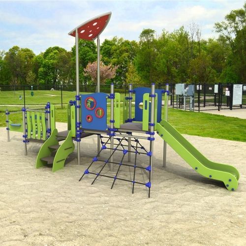 Struttura ludica per parco giochi - SPI Global Play - in metallo / modulare / per arrampicata