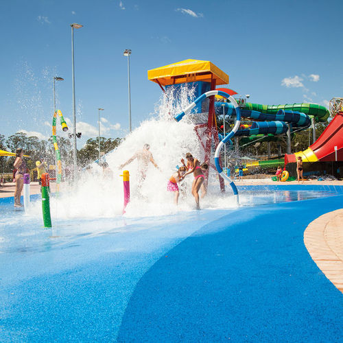 Gioco d'acqua in EPDM - SPI Global Play - per parco giochi / per parco acquatico