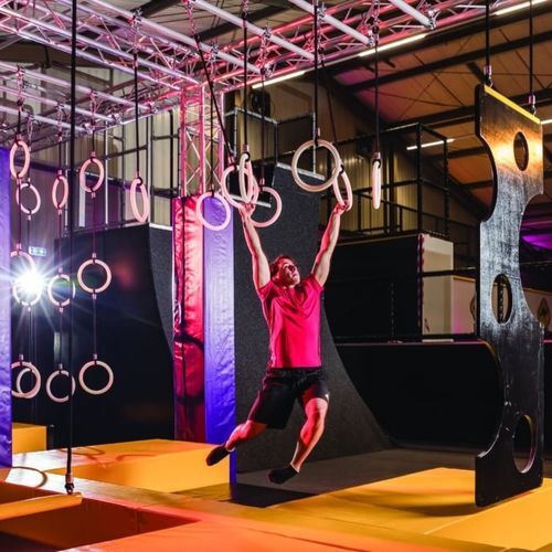 Percorso a ostacoli per edifici pubblici - NINJA  - SPI Global Play - per lo sviluppo dell'agilità / per fitness / da slalom
