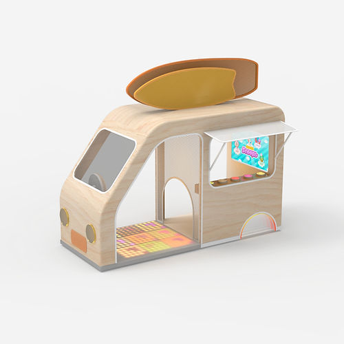 Veicolo da esterno - TRANSFORMER TRUCK  - Play 9 Studios - per parco giochi / con touch screen / interattivo
