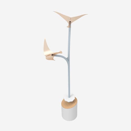 Gioco a rotazione per bambini - BIRD  - Play 9 Studios - per parco giochi / in alluminio / in legno compensato