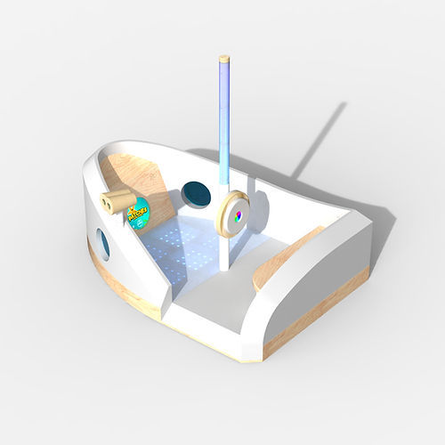 Struttura ludica per parco giochi - SHIP-TO-SHORE BOAT  - Play 9 Studios - in acciaio / in compensato / in policarbonato