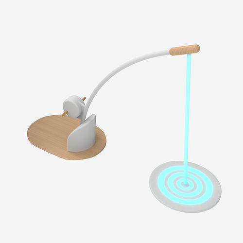 Gioco d'acqua con illuminazione LED integrata - CATCH 'EM ROD  - Play 9 Studios - per parco giochi / con altoparlanti integrati / in acciaio