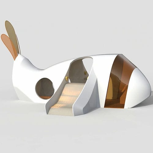 Scivolo dritto - CHAMELEON BIRD  - Play 9 Studios - per parco giochi / interattivo / con LED integrati