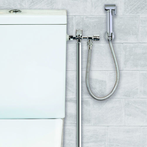 Doccetta manuale per WC - RENOLUXE : 52502 - Grandsire Paris - rotonda / in ottone cromato / in acciaio inossidabile
