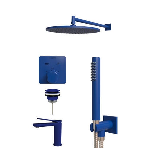 Set doccia da parete - 139112 - Grandsire Paris - da soffitto / contemporaneo / con doccia a mano