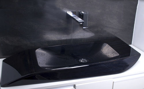 Lavabo da appoggio - PROST : 137102 - Grandsire Paris - in legno / rettangolare / senza foro