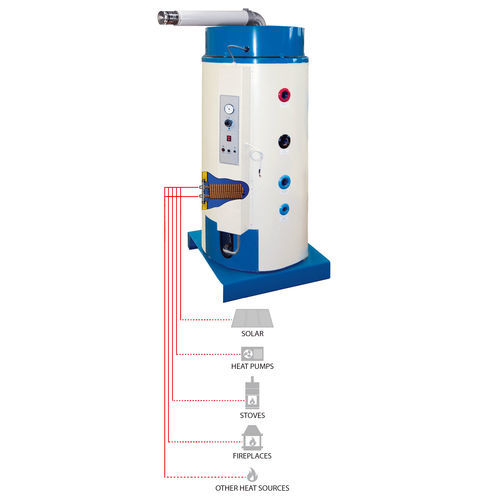 Scaldacqua a gas - GTF Sol - LA NUOVA COTERM SRL - da appoggio / verticale / industriale