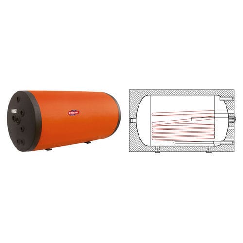 Caldaia con scaldacqua - SPO  1 - LA NUOVA COTERM SRL - residenziale / da interno / per scaldacqua