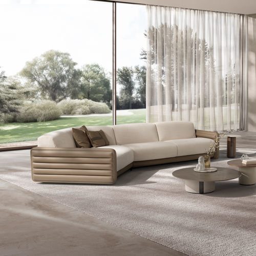 Divano modulare - Penelope - SARTORIS by MAXDIVANI - d'angolo / letto / contemporaneo