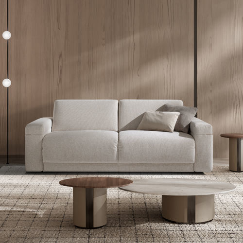 Divano letto - George - SARTORIS by MAXDIVANI - contemporaneo / in tessuto / con braccioli