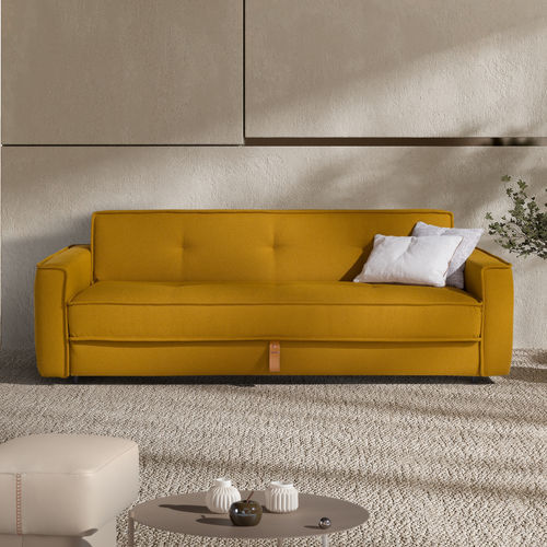 Divano letto - Maya - SARTORIS by MAXDIVANI - contemporaneo / in tessuto / con braccioli
