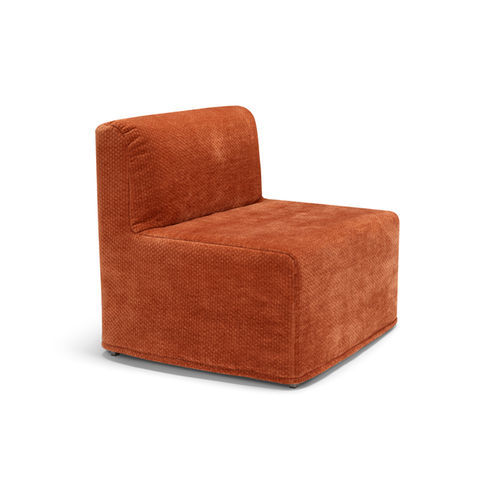 Chauffeuse contemporanea - Alice - SARTORIS by MAXDIVANI - in tessuto / con rivestimento rimovibile / letto