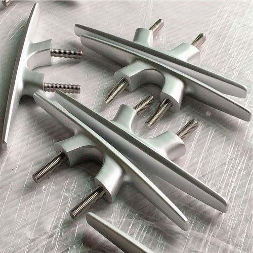 Corrimano in alluminio anodizzato - L408 - Foshan 1 Boat hardware Co. Ltd. - in alluminio lucido / in lega d'alluminio / per barca