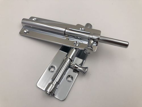 Chiavistello in ottone cromato - 135mm - Foshan 1 Boat hardware Co. Ltd. - per porta