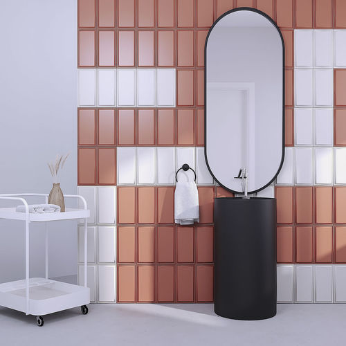 Piastrella in terracotta - ANITA - Ladiva - 3D / da interno / da bagno