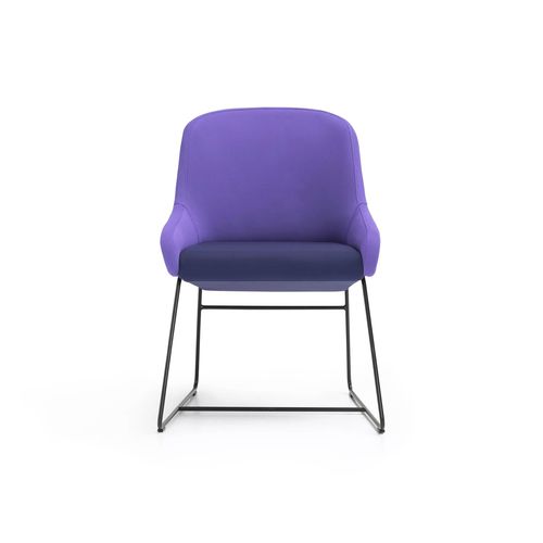 Sedia contemporanea - ASTON - TM Leader Contract - da interno / in tessuto / in espanso