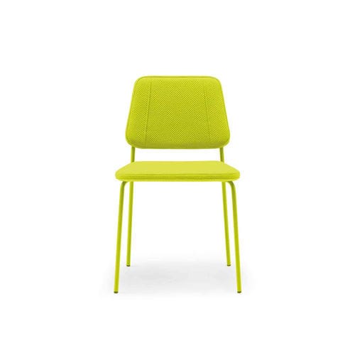 Sedia contemporanea - JADE - TM Leader Contract - da interno / in metallo / in tessuto