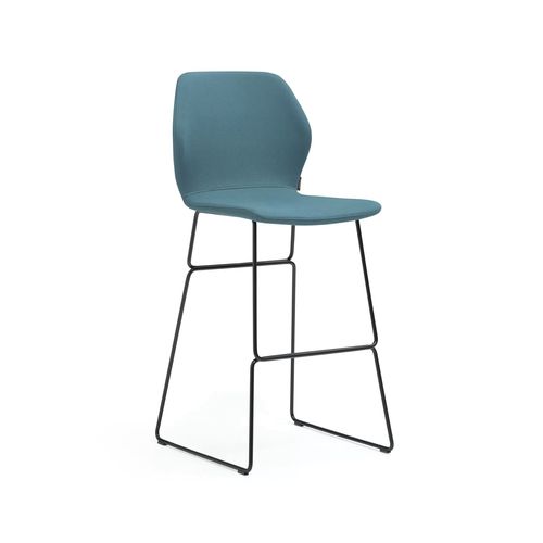 Sgabello contemporaneo - HANA - TM Leader Contract - in tessuto / con supporto in metallo / doppio