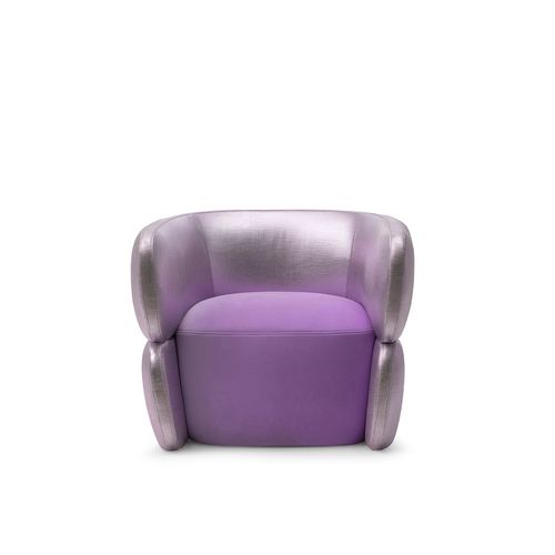 Poltrona contemporanea - ALDRIN - TM Leader Contract - in tessuto / viola / contract