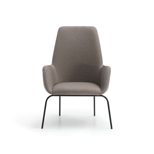 Poltrona contemporanea - BOSCO - TM Leader Contract - in gomma / in metallo / in gomma