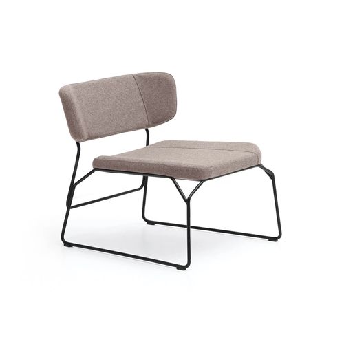 Poltrona contemporanea - JADE - TM Leader Contract - in tessuto / in metallo / personalizzabile