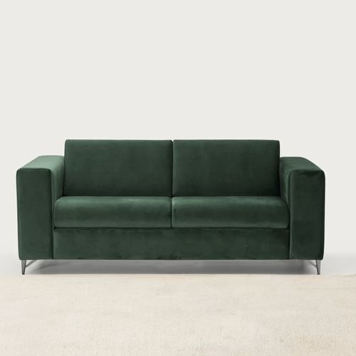 Divano contemporaneo - BACO - TM Leader Contract - in tessuto / con braccioli / grigio