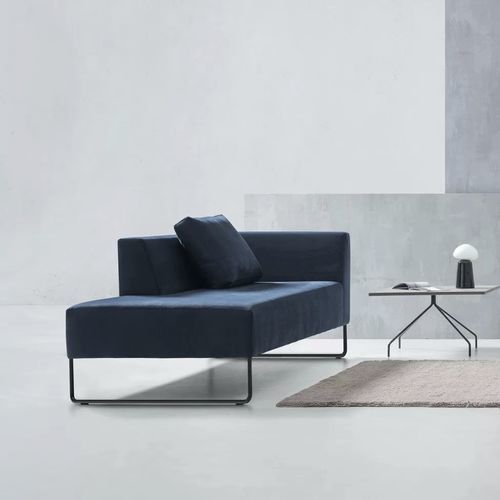 Dormeuse contemporanea - MANS - TM Leader Contract - in tessuto / in legno massiccio / in acciaio