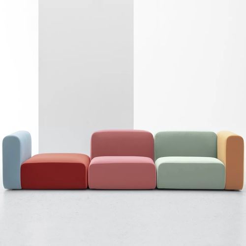 Divano d'angolo - SUSHI - TM Leader Contract - contemporaneo / in tessuto / modulare