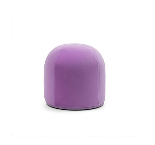 Pouf contemporaneo - CHERRY - TM Leader Contract - in tessuto / tondo / contract