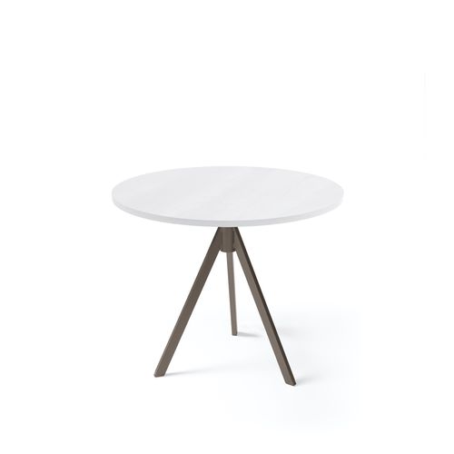 Tavolo contemporaneo - DIEL - TM Leader Contract - in melaminico / con supporto in metallo / con supporto in legno massiccio