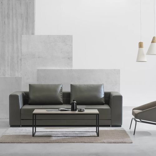 Tavolino basso contemporaneo - HAKON - TM Leader Contract - impiallacciato in legno / in MDF / in melaminico