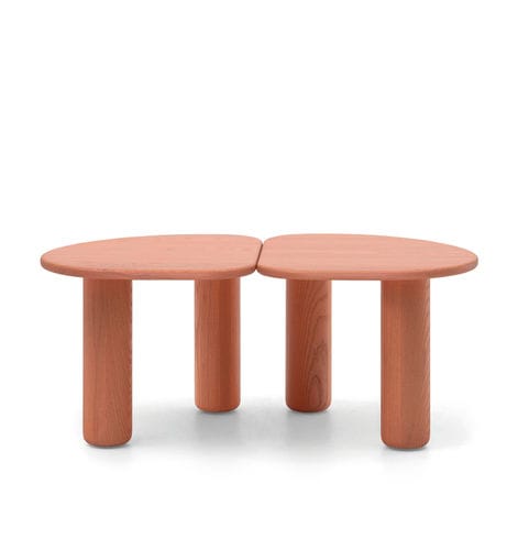 Tavolo d'appoggio contemporaneo - MYTH - TM Leader Contract - in legno / con supporto in legno / geometrico