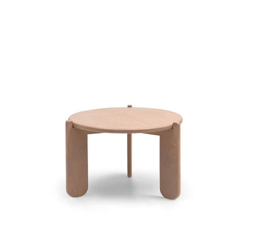 Tavolo d'appoggio contemporaneo - UMBRA - TM Leader Contract - in legno / con supporto in legno / curvo