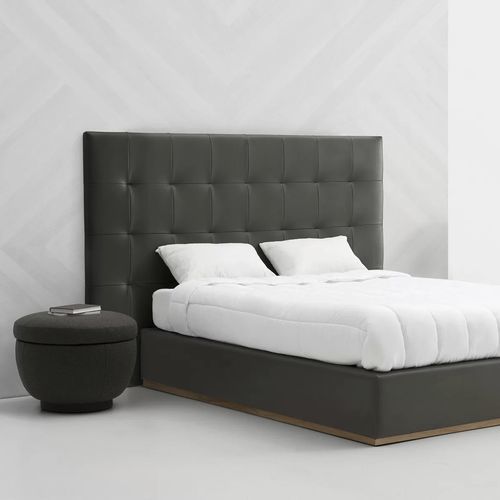 Testiera per letto matrimoniale - ELMA - TM Leader Contract - contemporanea / in tessuto / in MDF