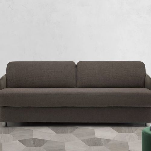Divano letto - ABRA - TM Leader Contract - contemporaneo / in tessuto / per cuscini